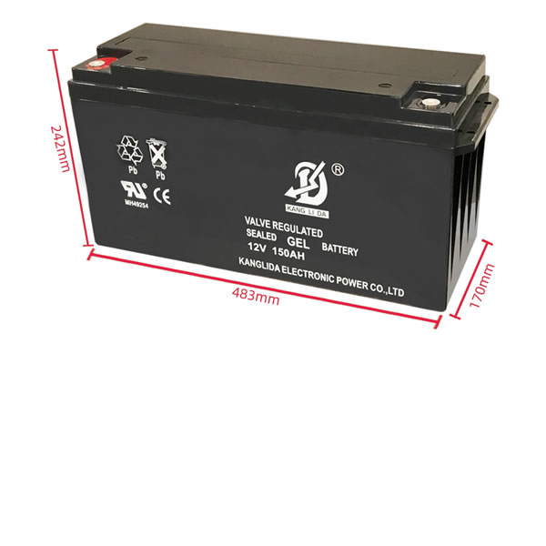 光伏發電用12V150AH蓄電池 康利達12V150AH蓄電池